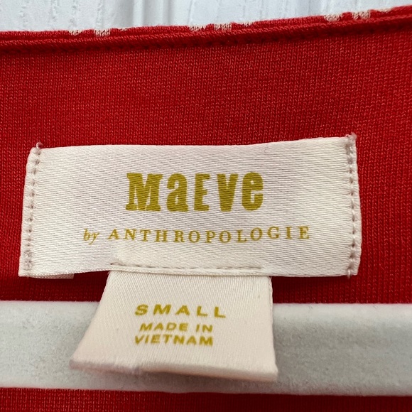 Anthropologie Maeve Orange Daisy Brianne Dress - Picture 6 of 6